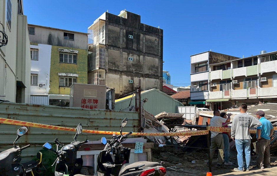 台南新營工地開挖造成鄰房樓塌 專家：鄰房拆除這幾點不可不知